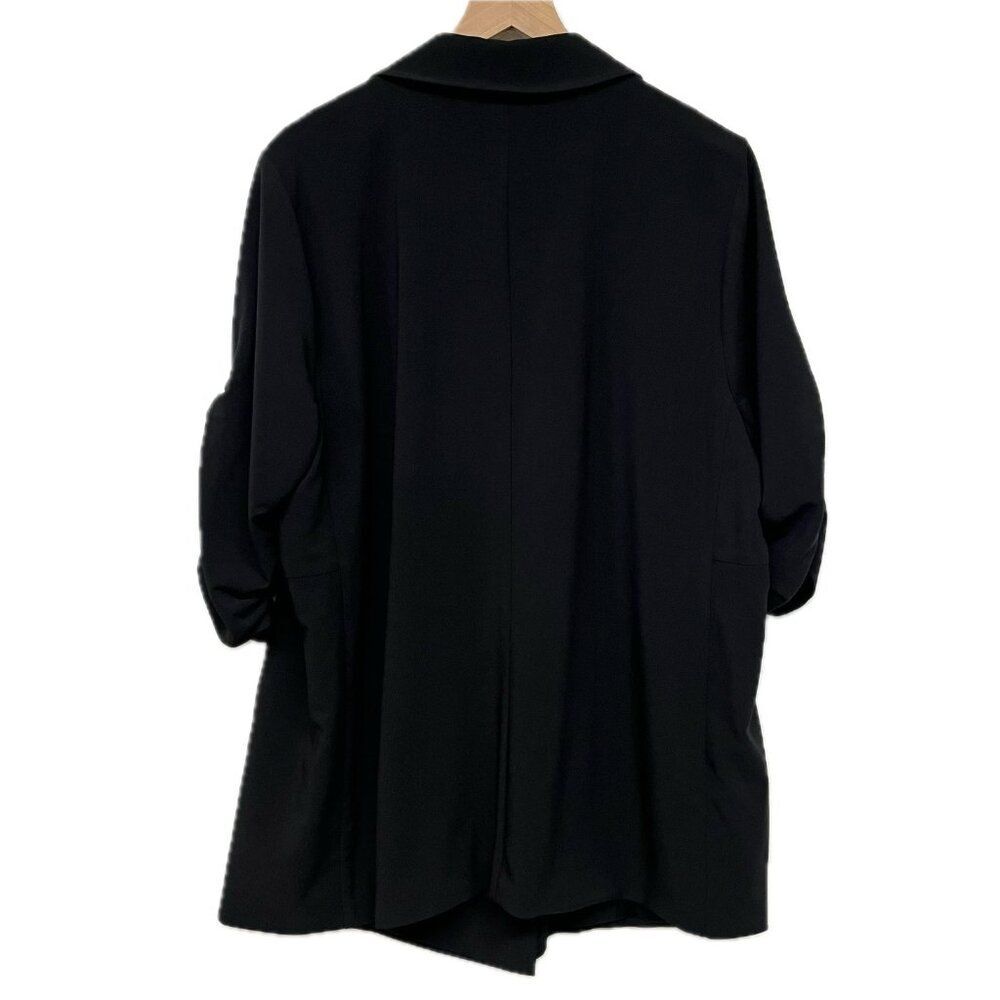 Torrid Solid Black Blazer - Size 2x - image 5